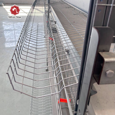 Poultry Layer Cage System High Capacity Poultry Solution Battery Cage for Layers